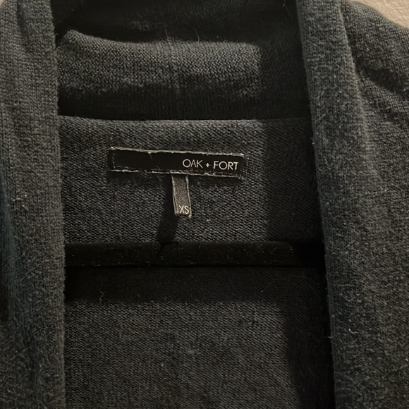 Oak + Fort dark blue cardigan - XS - Picture 2 of 4